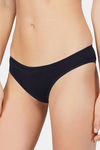Bleeding Heart Low Rise Zero Coverage Thong - Navy — thumbnail 3